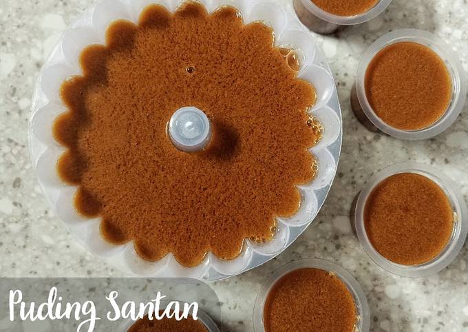 Puding Santan Gula Merah