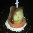 Mozzarella y nectarina