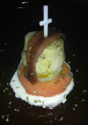 Foto principal de Mozzarella y nectarina