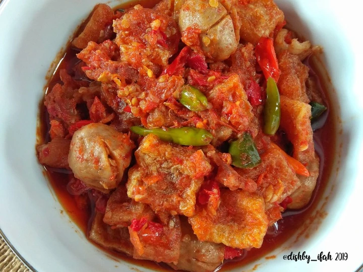 Cara Gampang Membuat Resep Oseng Mercon Bakso Krecek yang Menggugah Selera