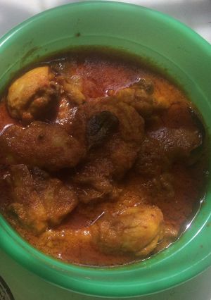Foto resep Ayam kuah kuning santan