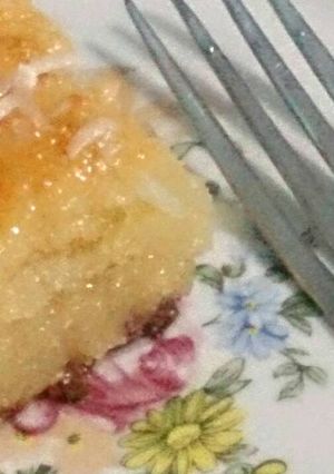 صورة لوصفة بسبوسة بجوز الهند😍