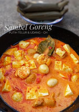 Foto resep SAMBEL GORENG PUTIH TELUR & UDANG