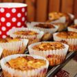 Túrós-málnás muffin