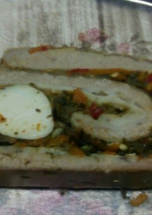 Una foto de Matambre.
