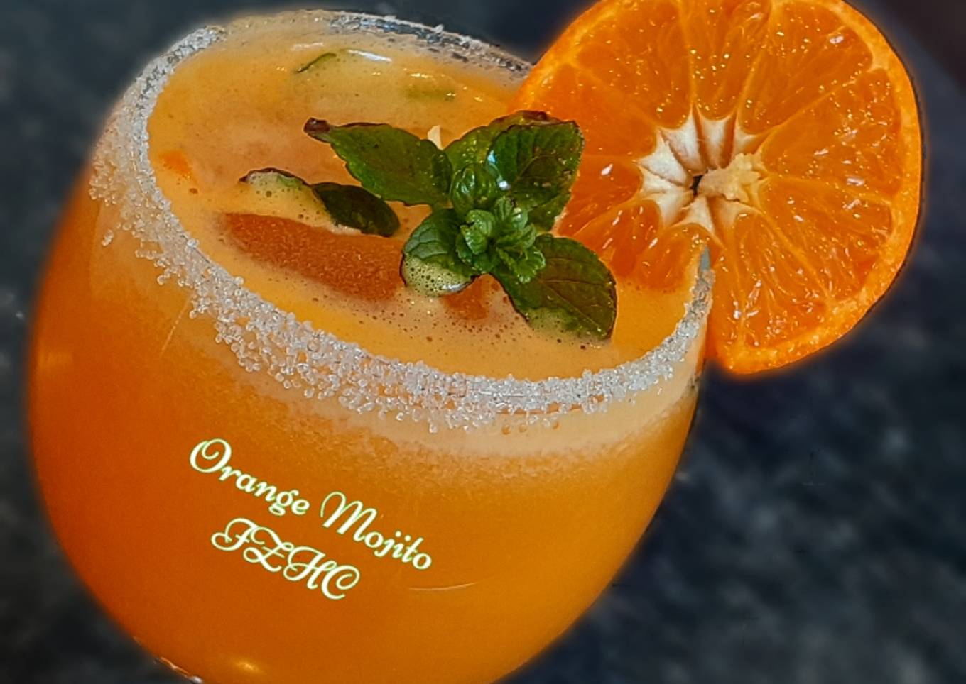 ðŸ¹ðŸŒ¿ðŸŠOrange MojitoðŸŠðŸŒ¿ðŸ¹<br /> (Non-Alcoholic)