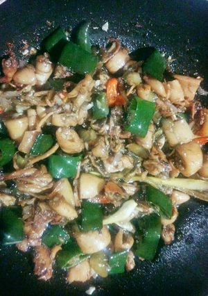 Foto resep Oseng Cumi Cabe Ijo !