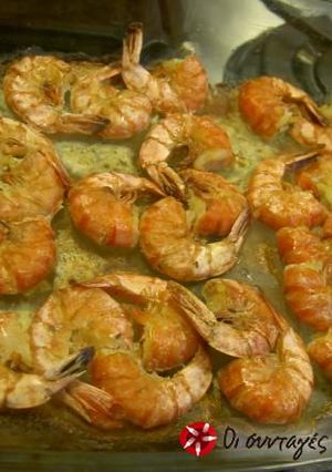 A picture of Baked shrimps.