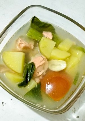 Foto resep Salmon Kuah Asam Tomat