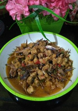 Foto resep Sambal tempe ikan asin