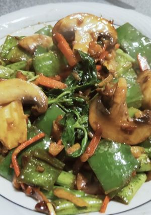 醬炒什蔬 的食譜成品照片