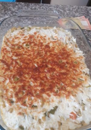صورة لوصفة جراتان البطاطا والخضار