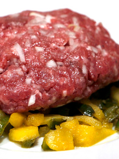 Una foto de Bistec tartaro