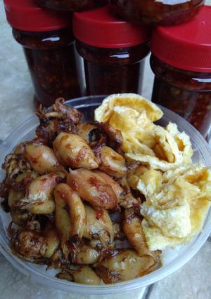 Foto resep Tumis Cumi Asin (me : baby cumi asin)
