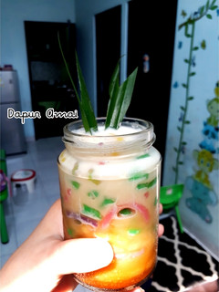 Foto resep Es Cendol Rainbow