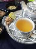 Fenugreek lemon ginger spice detox tea