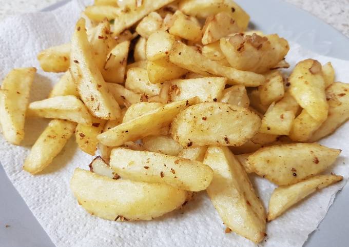 Recipe of Super Quick Homemade My Homemade Salt n Pepper Seasoning Chips. 😀