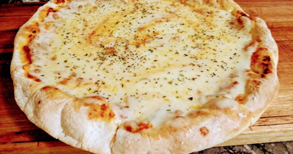 Pizza de queso cheddar 173 recetas caseras Cookpad