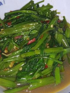 Foto resep Cah kangkung simple