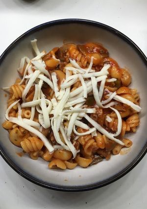 A picture of Zesty pasta.