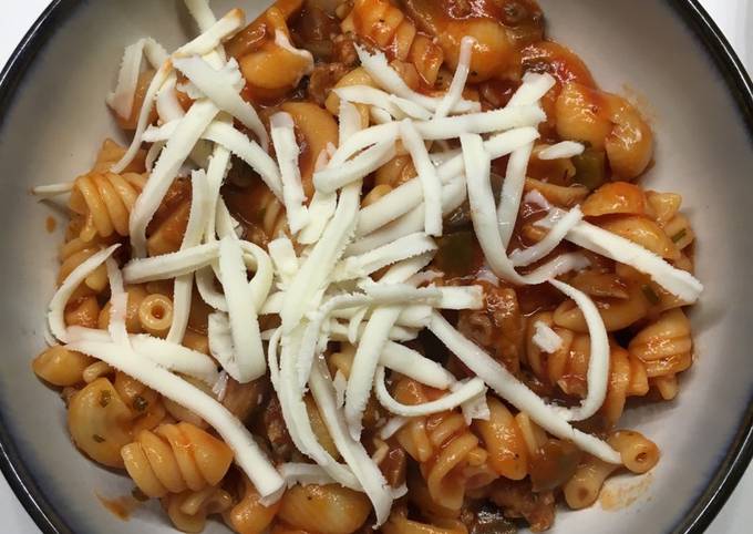 Easiest Way to Make Homemade Zesty pasta