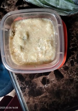Foto resep MPASI 8+ Nasi,telur,tahu,wortel+seledri