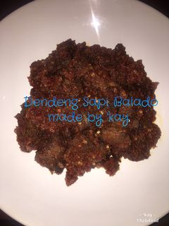 Foto resep Dendeng Sapi Balado