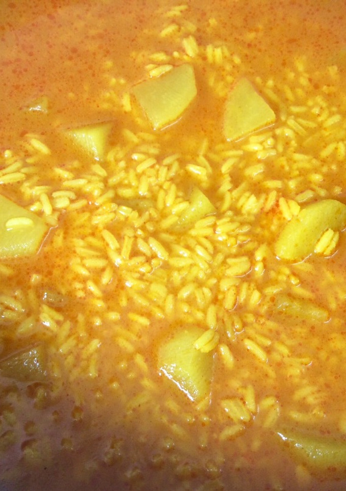 Una foto de Sopa de arroz🥄