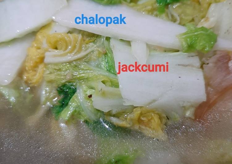 CHALOPAK/SAWI PUTIH CHA bawang id #101