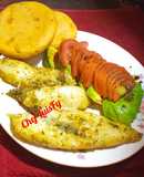 Filete de pescado blanco al ajillo... LuisFy