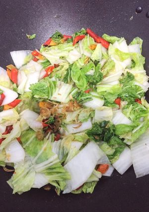 Foto resep Tumis Sawi Putih Pedas