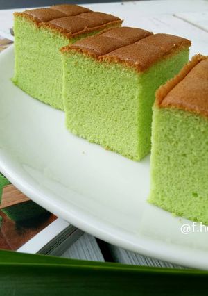 Foto resep Pandan Ogura Cake #BikinRamadanBerkesan #4
