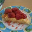 Τάρτα με κρέμα patisserie και φράουλες