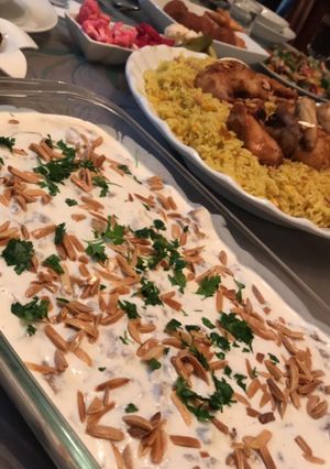 صورة لوصفة فتة الباذنجان