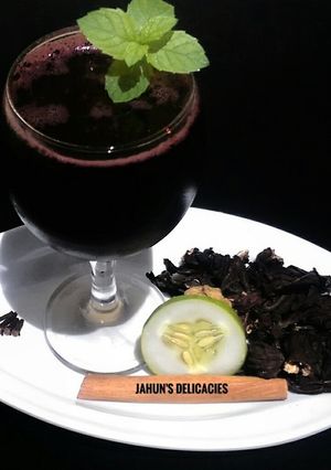A picture of Zobo(Hadin kayan kamshi).