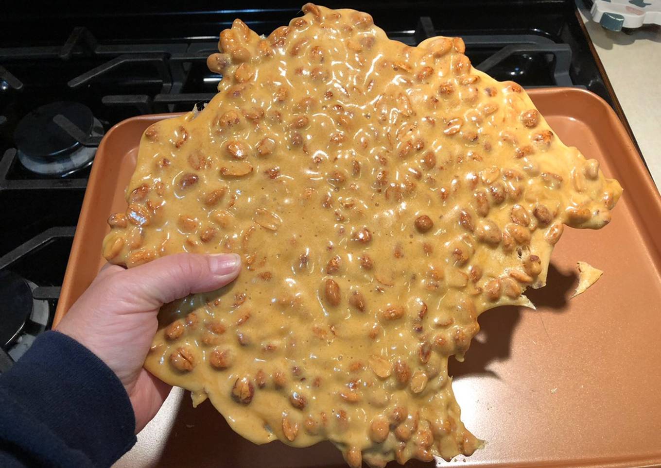 Microwave Peanut Brittle