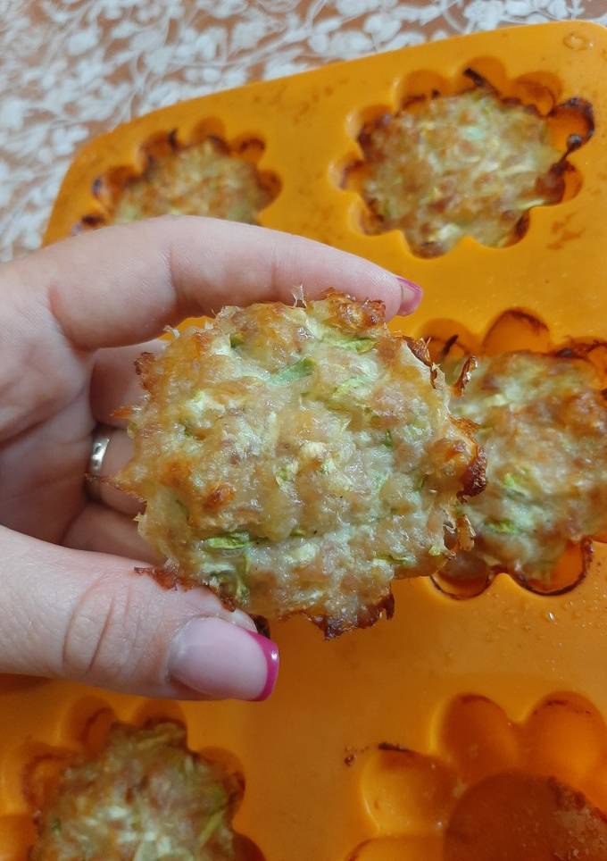 Кабачкові кекси для дітей