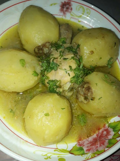 صورة لوصفة بطاطا محشية