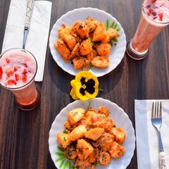 A picture of Masala Fried Idli.