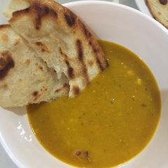 A picture of Creamy Pumpkin and Carrot Soup.