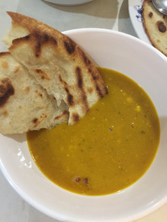 A picture of Creamy Pumpkin and Carrot Soup.