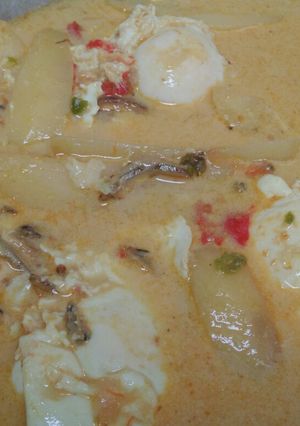 Foto resep Gulai Telur Teri Kentang