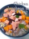 Chicken luncheon soup