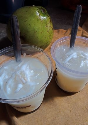 Foto resep Es Kelapa Muda