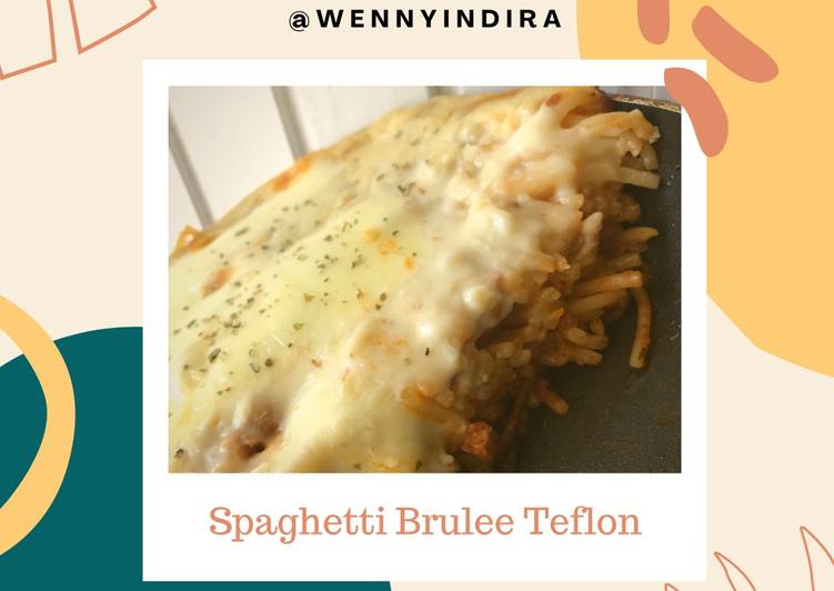 [79] Spaghetti Brulee Teflon