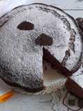 Torta con farina di castagne