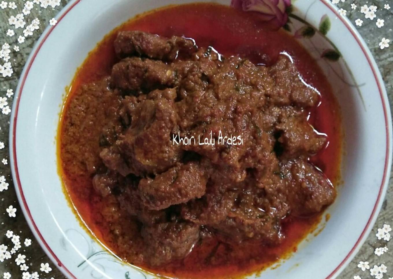 Rendang daging