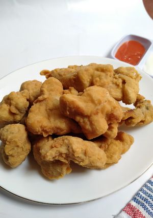 Foto resep Ayam Tepung Krenyes