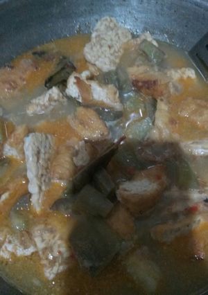 Foto resep Sayur lodeh terong,tahu dan tempe
