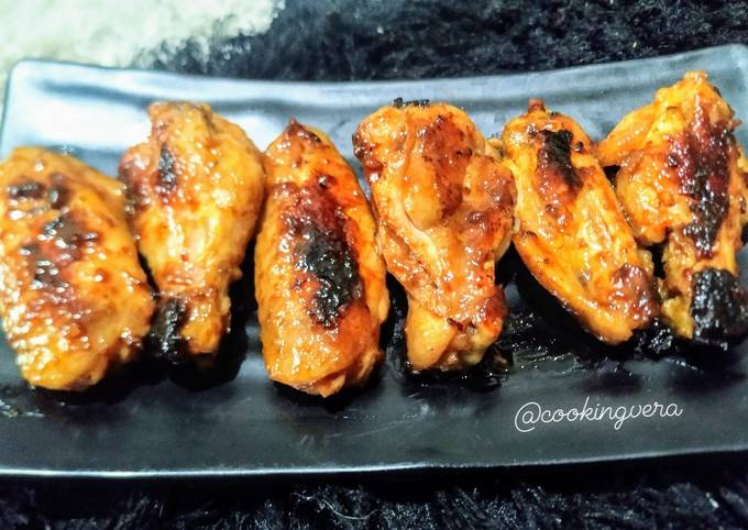 Resep BBQ Chicken Wings, Enak